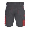 Szorty Galaxy Anthracite/Tornado Red tył