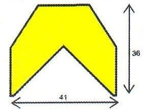 PROFIL 1000 MM - TYP AA
