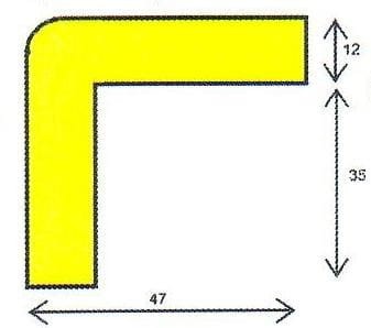 PROFIL 1000 MM - TYP H