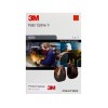 3M™ PELTOR™ Optime™ III Nauszniki przeciwhałasowe, 35 dB, czarno/czerwone, nagłowne, H540A-411-SV