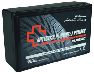 Apteczka samochodowa DIN13164 pudełko