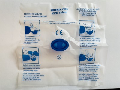 Ustnik CPR do sztucznego oddychania