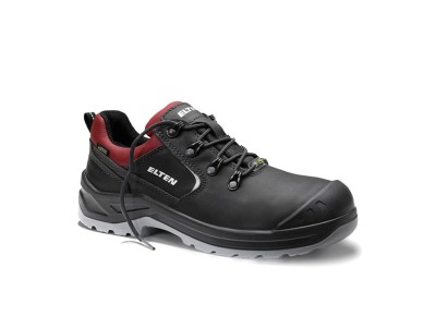 Damskie buty ELTEN LENA GTX BLACK-RED LOW ESD S3 CI 742131
