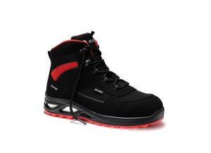 Damskie trzewiki ELTEN HANNAH XXTL BLACK-RED MID ESD S3