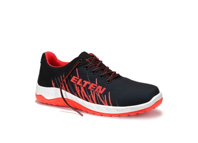 Damskie buty ELTEN LANA BLACK-RED LOW ESD O1 974610