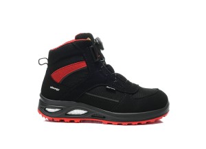 Damskie buty ELTEN HANNAH XXTL BOA® BLACK-RED MID ESD S3