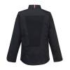 Bluza kucharska MeshAir Pro długi rękaw czarna C838BLK