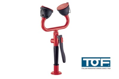 Oczomyjka podwójna na blat na wężu TOF 1100/30