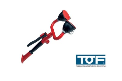 Oczomyjka podwójna ścienna na wężu TOF 1100/35