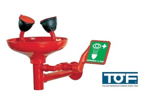 Oczomyjka ścienna z misą TOF 1100/300