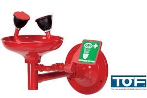 Oczomyjka ścienna z misą i podstawą TOF 1100/305