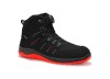 Buty ELTEN MADDOX BOA® BLACK-RED MID ESD S3S