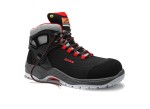 Buty ELTEN ARTURO BLACK-RED MID ESD S3S
