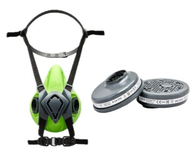 Półmaska przeciwpyłowa BLS + filtry P3